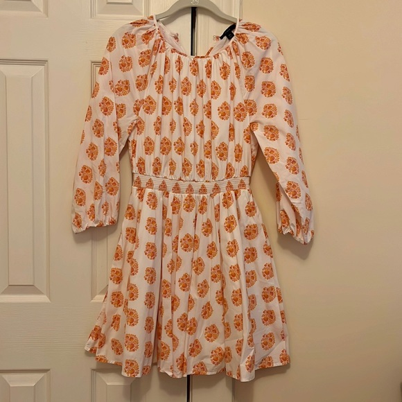 J.Crew Blockprint Smocked Waist Mini Dress - Picture 3 of 8